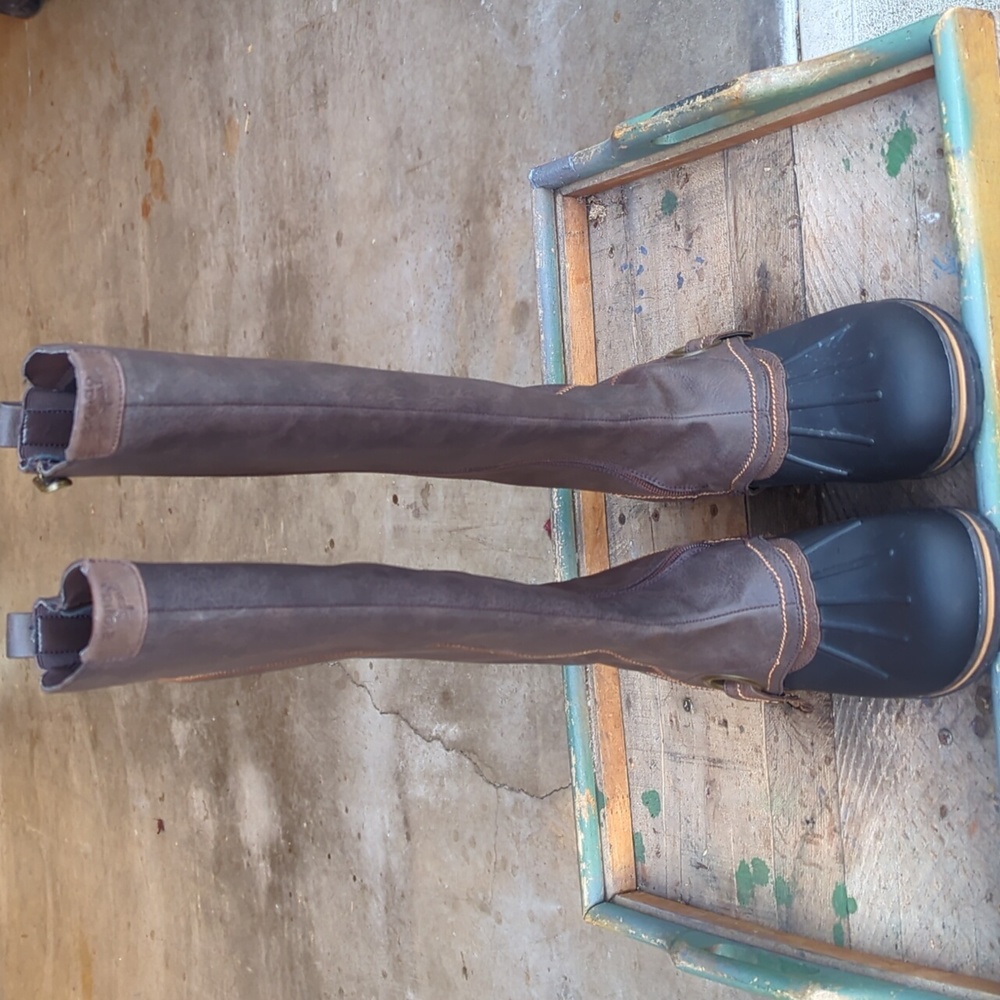 Blondo knee high duck boots